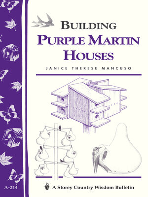 cover image of Building Purple Martin Houses